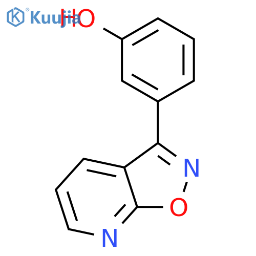 Phenol, 3-isoxazolo[5,4-b]pyridin-3-yl- structure