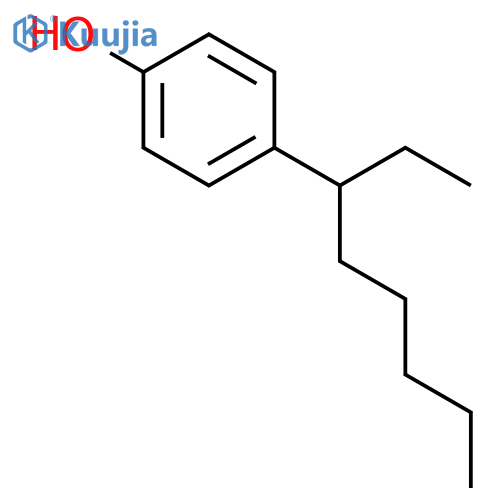 Phenol,4-(1-ethylhexyl)- structure