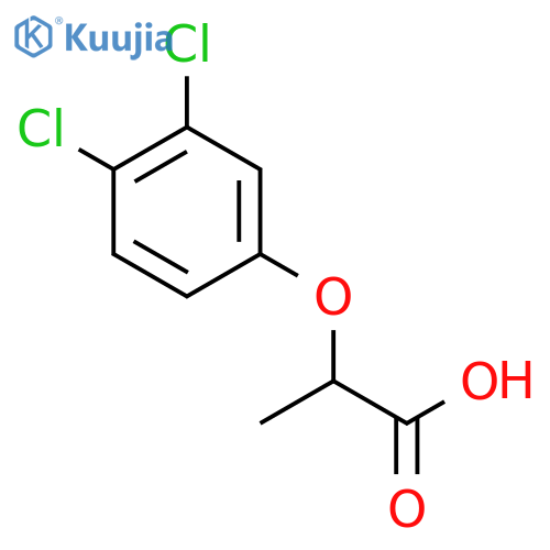 2-(3,4-Dichlorophenoxy)propanoic Acid structure