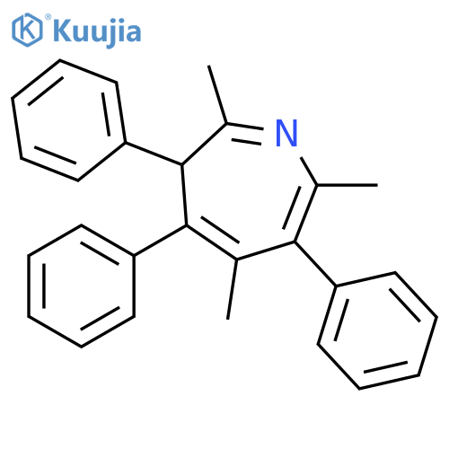 3H-Azepine, 2,5,7-trimethyl-3,4,6-triphenyl- structure
