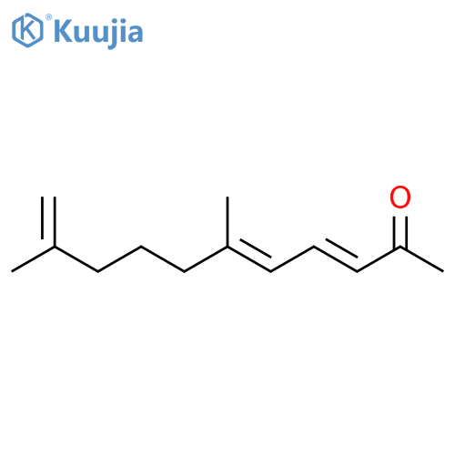 3,5,10-Undecatrien-2-one, 6,10-dimethyl-, (3E,5E)- structure