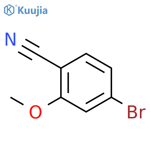 4-Bromo-2-methoxybenzonitrile structure