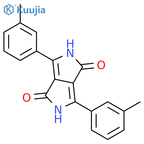 Pyrrolo[3,4-c]pyrrole-1,4-dione,2,5-dihydro-3,6-bis[3(or 4)-methylphenyl]- structure