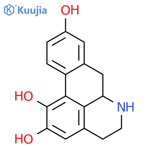 4H-Dibenzo[de,g]quinoline-1,2,9-triol, 5,6,6a,7-tetrahydro- structure