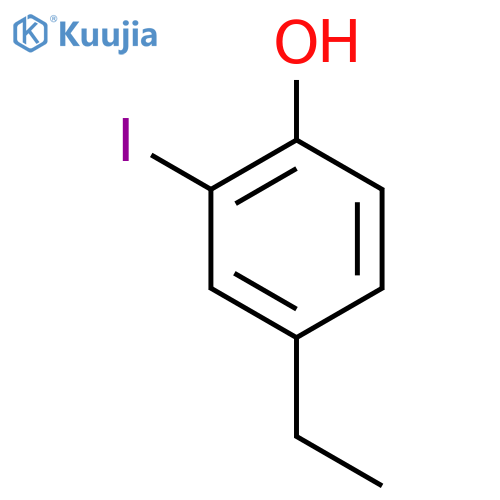 4-Ethyl-2-iodo-phenol structure