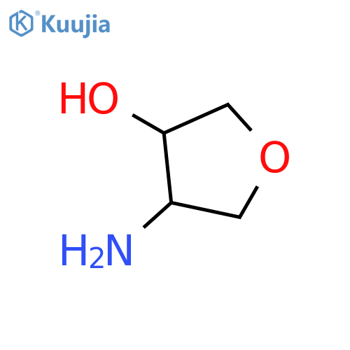 trans-4-amino-tetrahydrofuran-3-ol structure