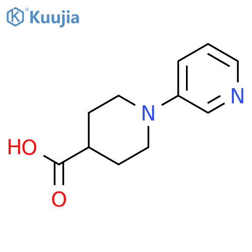 1-Pyridin-3-ylpiperidine-4-carboxylic Acid structure