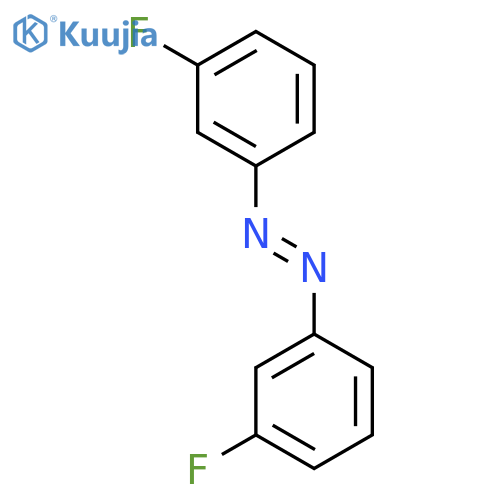 Diazene, bis(3-fluorophenyl)- structure