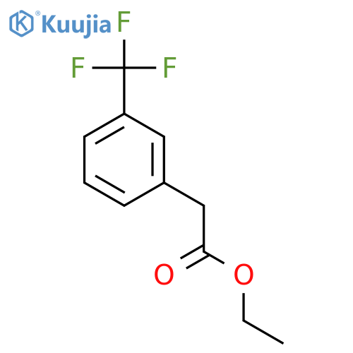 Ethyl 2-(3-(trifluoromethyl)phenyl)acetate structure