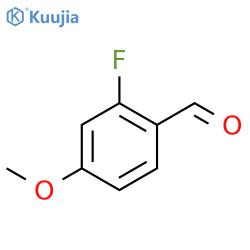 2-Fluoro-4-methoxybenzaldehyde structure