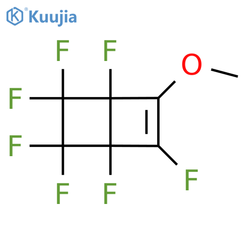 1,2,4,5,5,6,6-Heptafluoro-3-methoxybicyclo[2.2.0]hex-2-ene structure