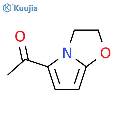 Ethanone,1-(2,3-dihydropyrrolo[2,1-b]oxazol-5-yl)- structure