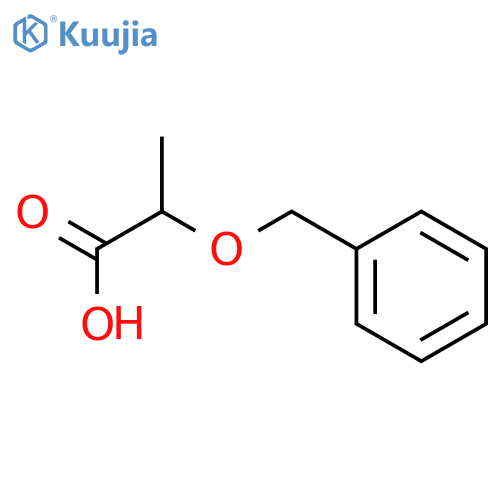 (2S)-2-(benzyloxy)propanoic acid structure
