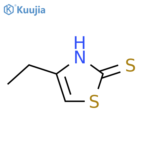 4-ethyl-2,3-dihydro-1,3-thiazole-2-thione structure