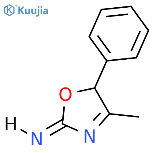 4-methyl-5-phenyl-1,3-oxazol-2-amine structure