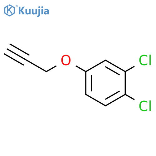 1,2-dichloro-4-(prop-2-yn-1-yloxy)benzene structure