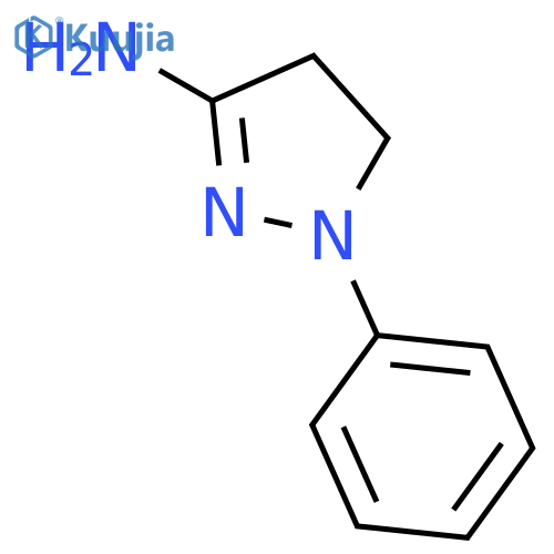 1-Phenyl-4,5-dihydro-1H-pyrazol-3-amine structure