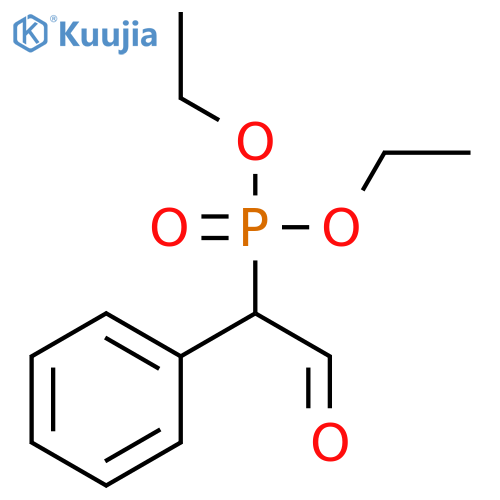 Phosphonic acid, (2-oxo-1-phenylethyl)-, diethyl ester structure