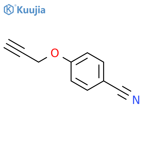 Benzonitrile,4-(2-propyn-1-yloxy)- structure