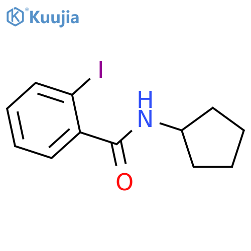 N-Cyclopentyl-2-iodobenzamide structure