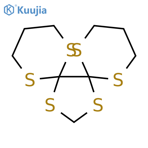 1,5,8,12,13,15-hexathiadispiro[5.0.57.36]pentadecane structure