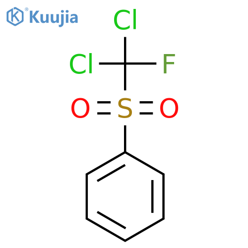 Benzene, [(dichlorofluoromethyl)sulfonyl]- structure