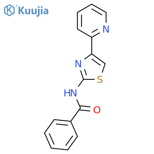 N-(4-Pyridin-2-yl-thiazol-2-yl)-benzamide structure