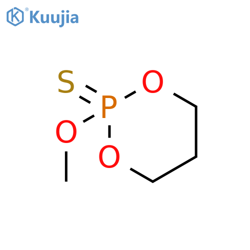1,3,2-Dioxaphosphorinane, 2-methoxy-, 2-sulfide structure