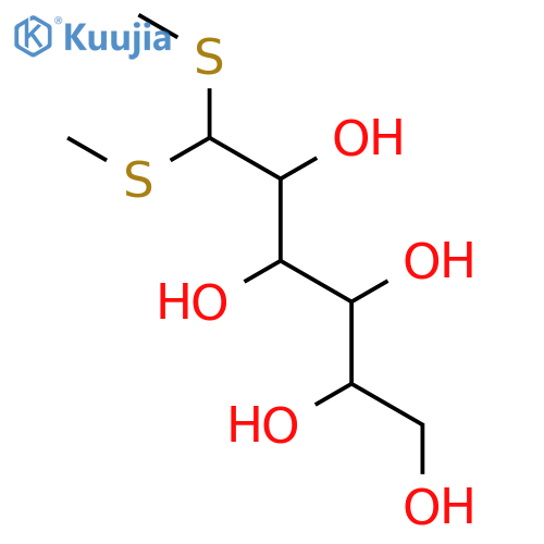 D-Galactose, dimethyldithioacetal (9CI) structure