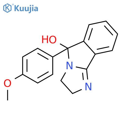 5-(4-methoxyphenyl)-2,5-dihydro-3H-imidazo[2,1-a]isoindol-5-ol structure