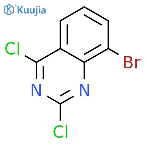 8-Bromo-2,4-dichloroquinazoline structure