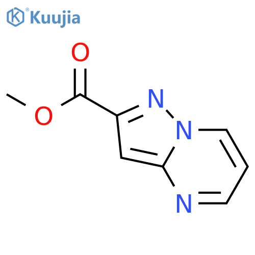 Methyl pyrazolo[1,5-a]pyrimidine-2-carboxylate structure