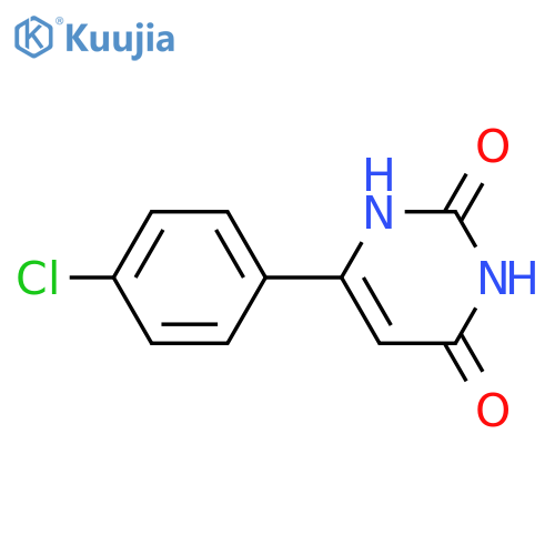 6-(4-chlorophenyl)pyrimidine-2,4(1H,3H)-dione structure