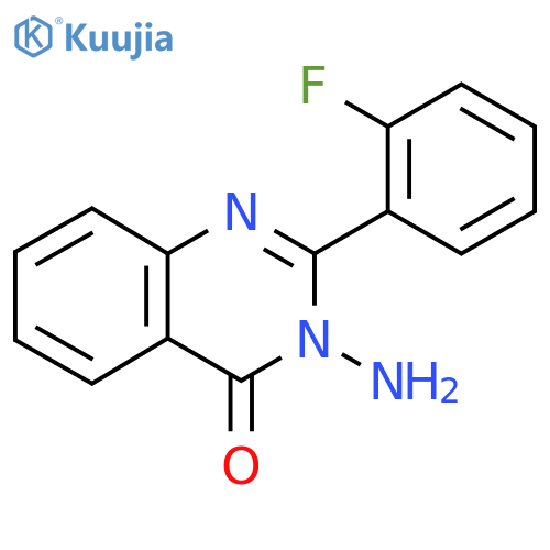 3-Amino-2-(2-fluorophenyl)quinazolin-4(3H)-one structure