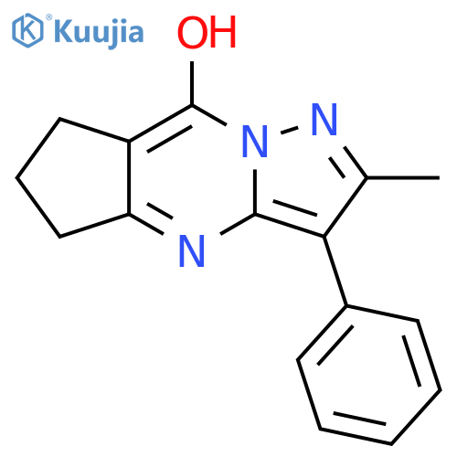 11-methyl-10-phenyl-1,8,12-triazatricyclo7.3.0.0^{3,7}dodeca-2,7,9,11-tetraen-2-ol structure