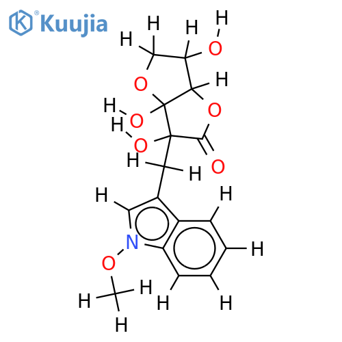 1-methoxyascorbigen structure