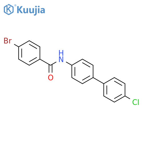 4-Bromo-N-(4'-chloro-biphenyl-4-yl)-benzamide structure