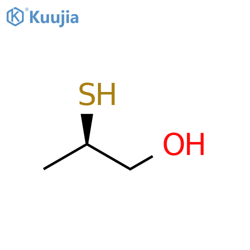 1-Propanol, 2-mercapto-, (2R)- (9CI) structure