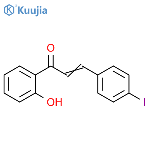 2-Propen-1-one, 1-(2-hydroxyphenyl)-3-(4-iodophenyl)- structure