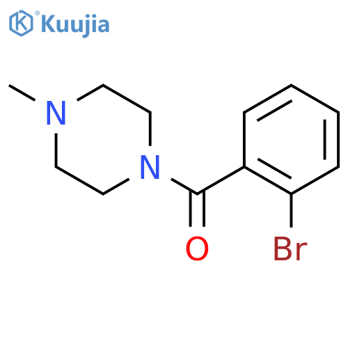 1-(2-Bromophenyl)carbonyl-4-methylpiperazine structure