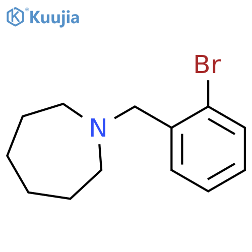 1-(2-Bromobenzyl)-azepane structure