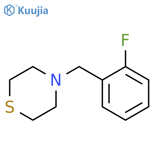 4-(2-FLUOROBENZYL)THIOMORPHOLINE structure