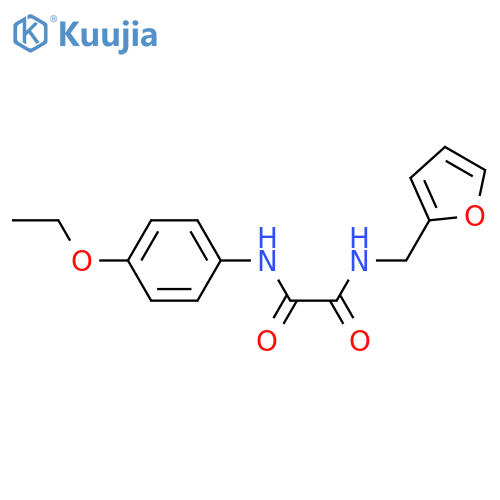 N'-(4-ethoxyphenyl)-N-(furan-2-yl)methylethanediamide structure