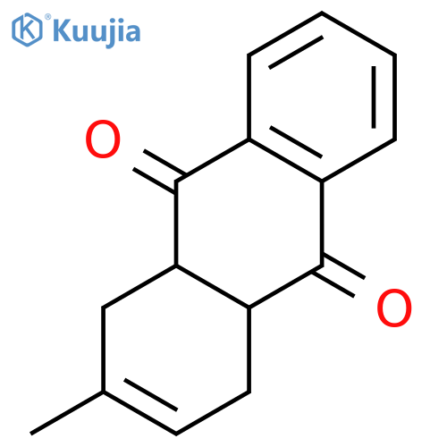 1,4,4a,9a-Tetrahydro-2-methyl-9,10-anthracenedione structure