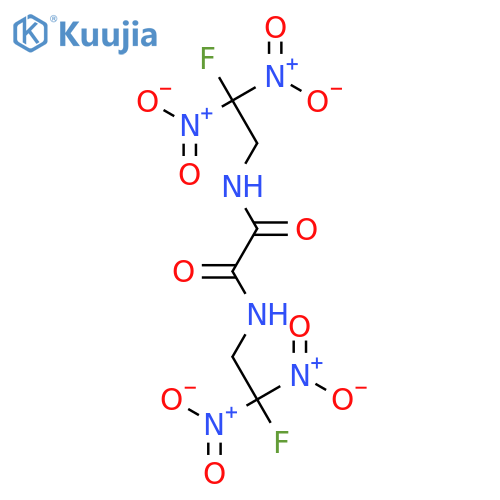 Ethanediamide, N,N'-bis(2-fluoro-2,2-dinitroethyl)- structure