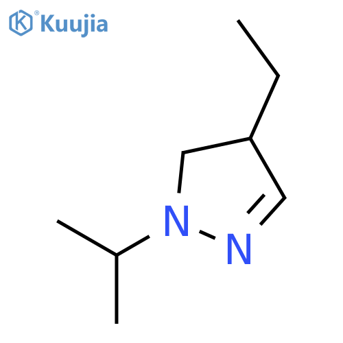 1H-Pyrazole, 4-ethyl-4,5-dihydro-1-(1-methylethyl)- structure