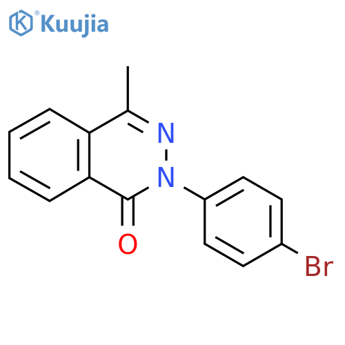 2-(4-Bromophenyl)-4-methyl-1,2-dihydrophthalazin-1-one structure