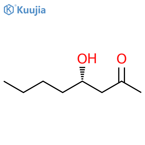 2-Octanone, 4-hydroxy-,(4S)- structure