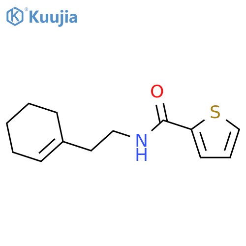 2-Thiophenecarboxamide,N-[2-(1-cyclohexen-1-yl)ethyl]- structure