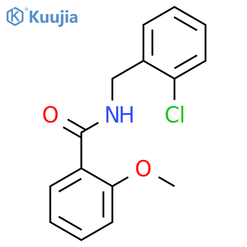Benzamide, N-[(2-chlorophenyl)methyl]-2-methoxy- structure